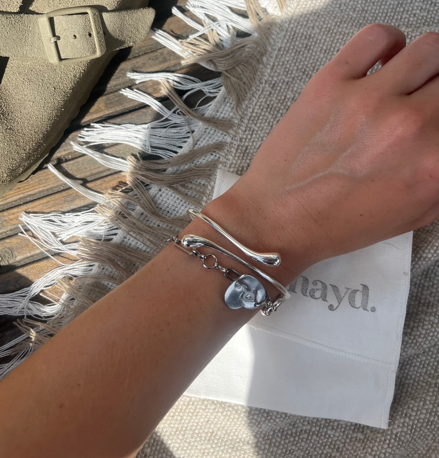 The Tear Drop Bangle image 2