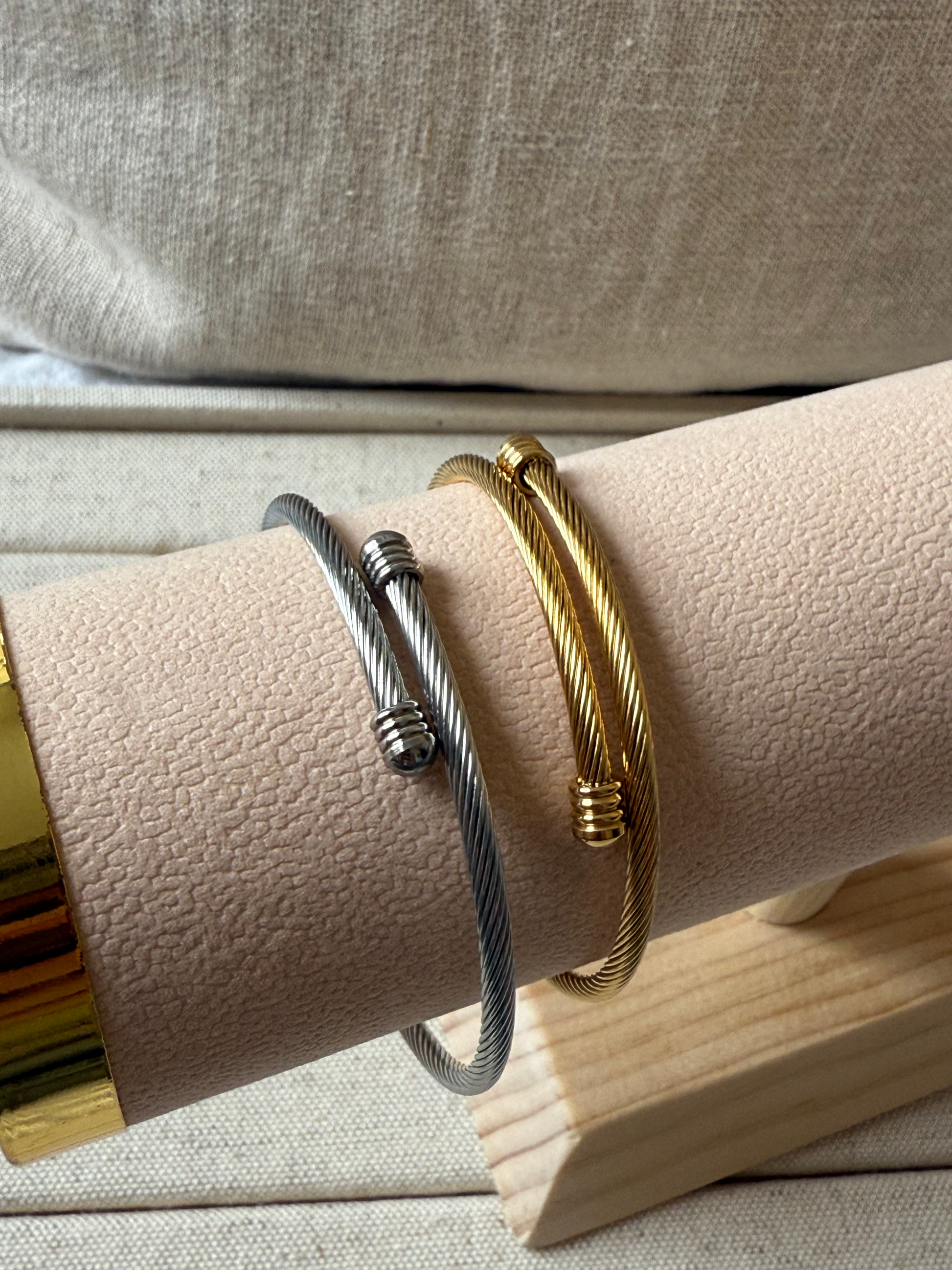 The Cable Bangle image 1