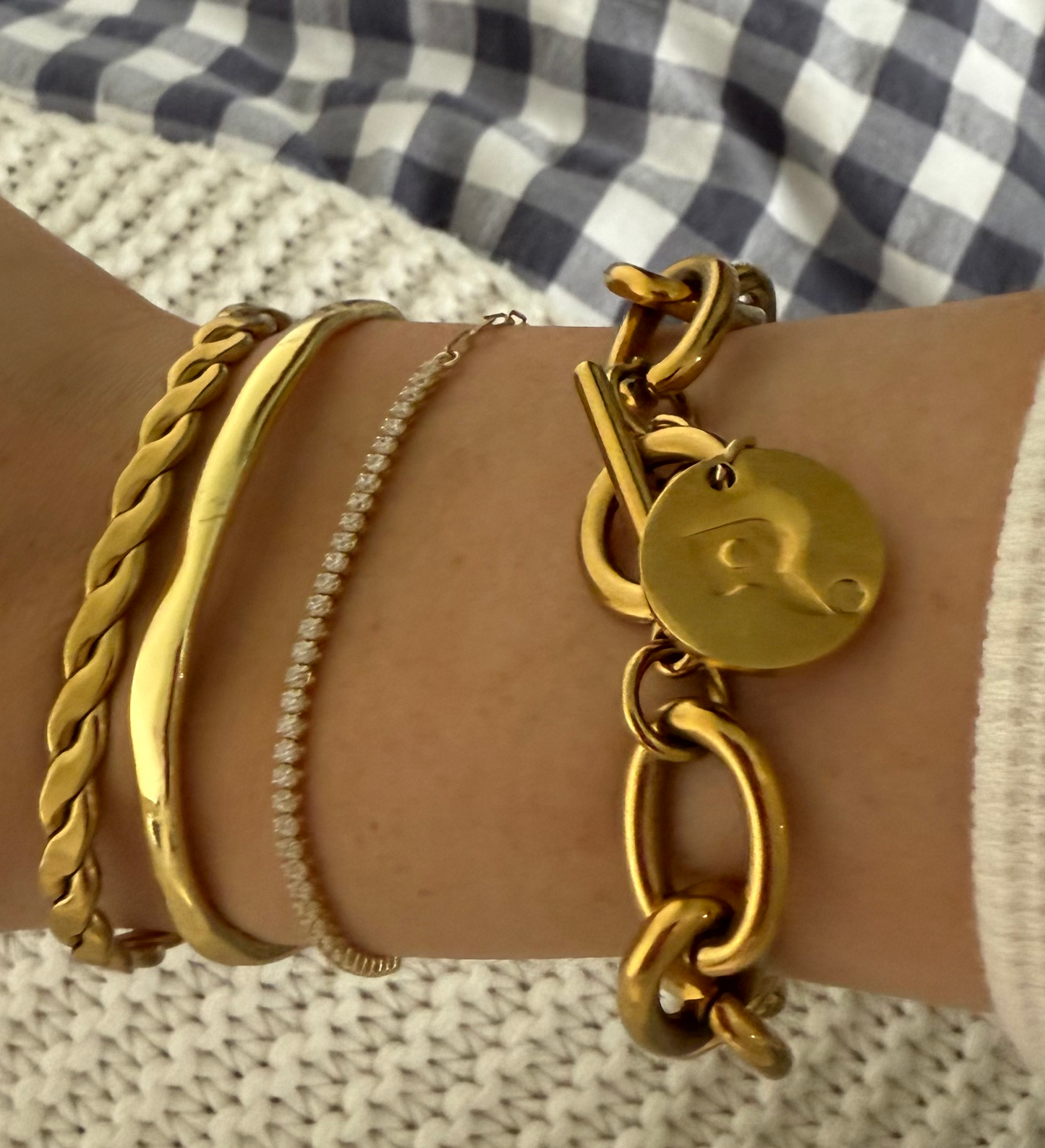 The Signature T-Bar Bracelet image 4