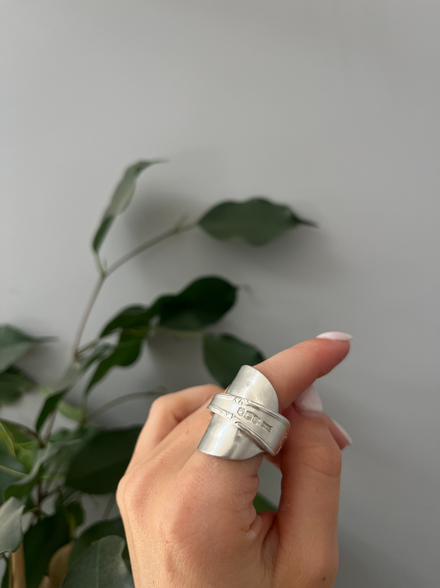 The Patterned Spoon Ring image 2