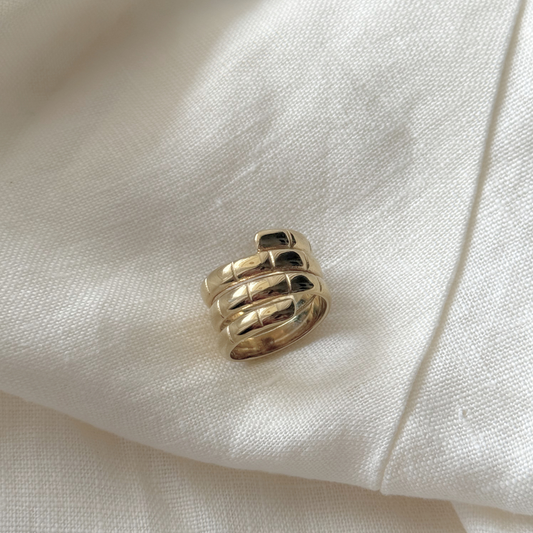 The Coil Triple Band Ring