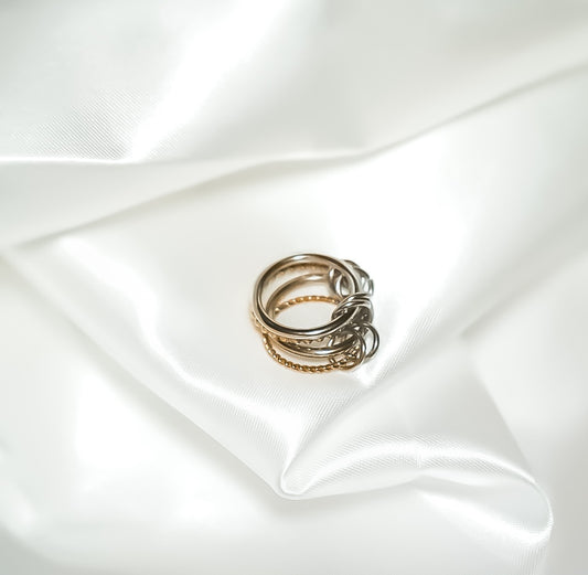 The Spinner Mixed Metal Ring