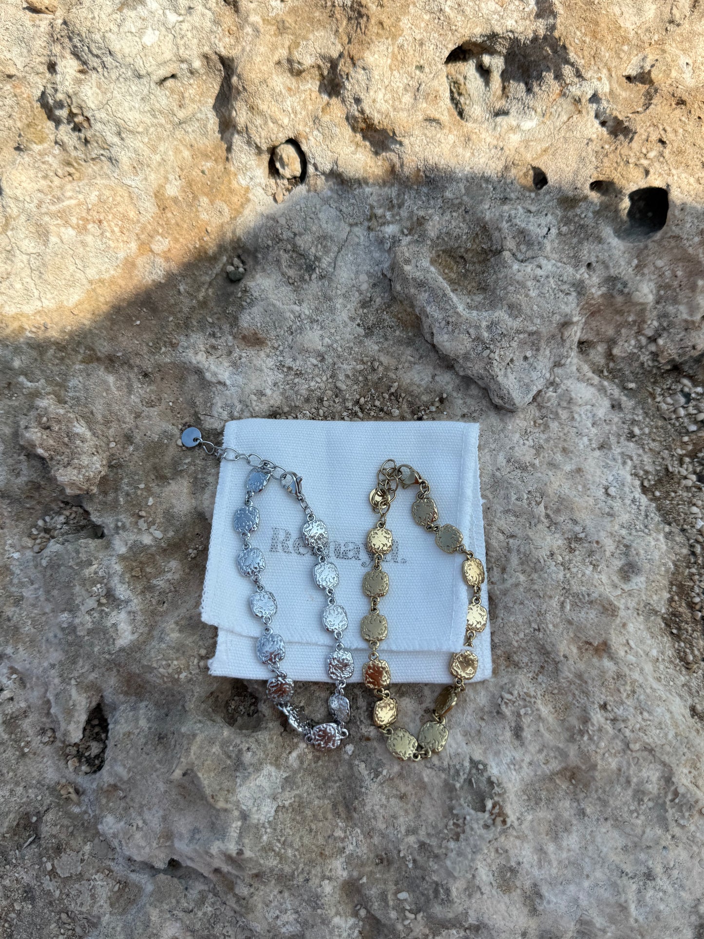 GOLD AND SILVER STAINLESS STEEL DAINTY BRACELETS