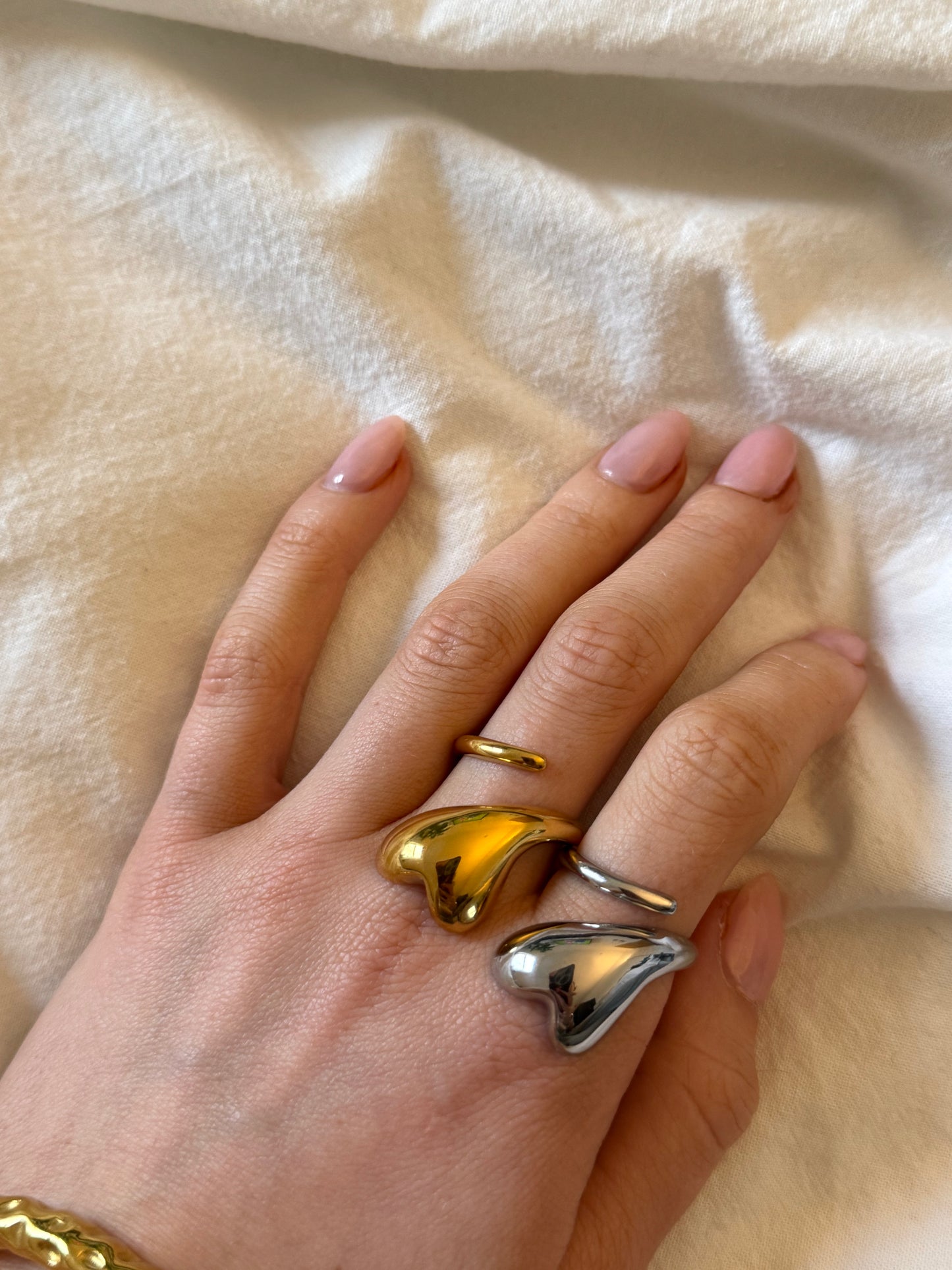 The Spiral Heart Ring