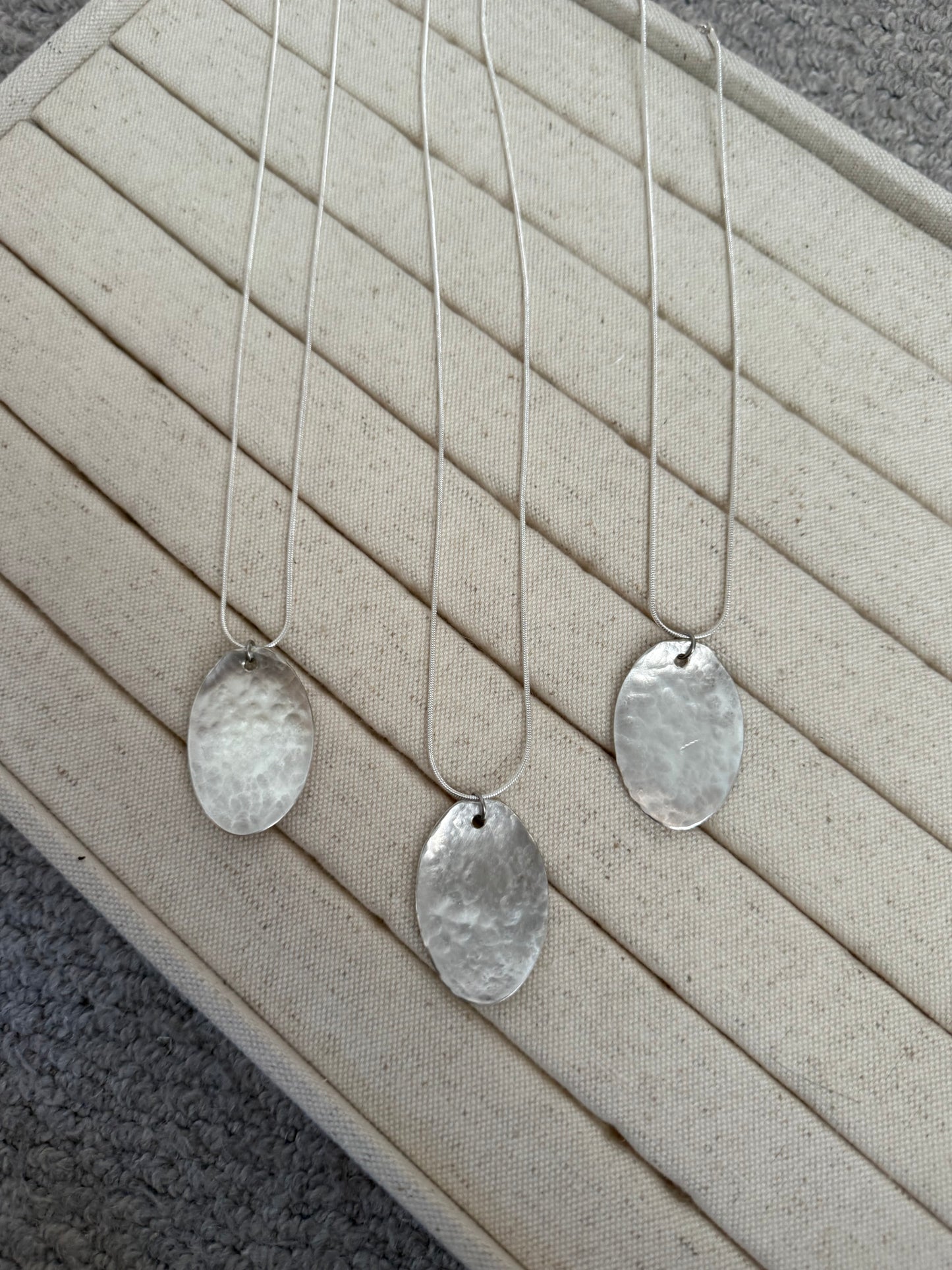 The Hammered Spoon Necklace