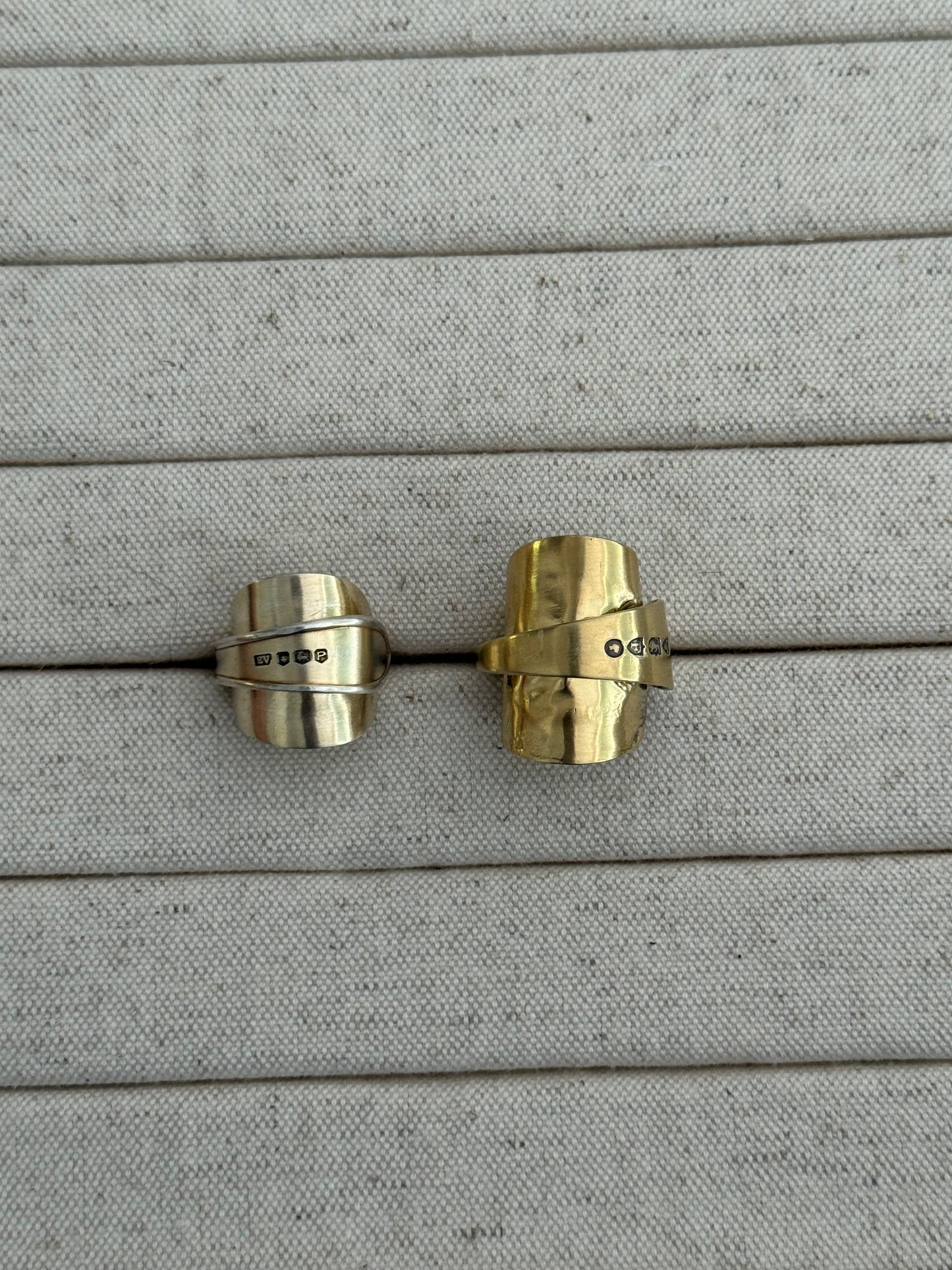 The Petite Gold Spoon Ring