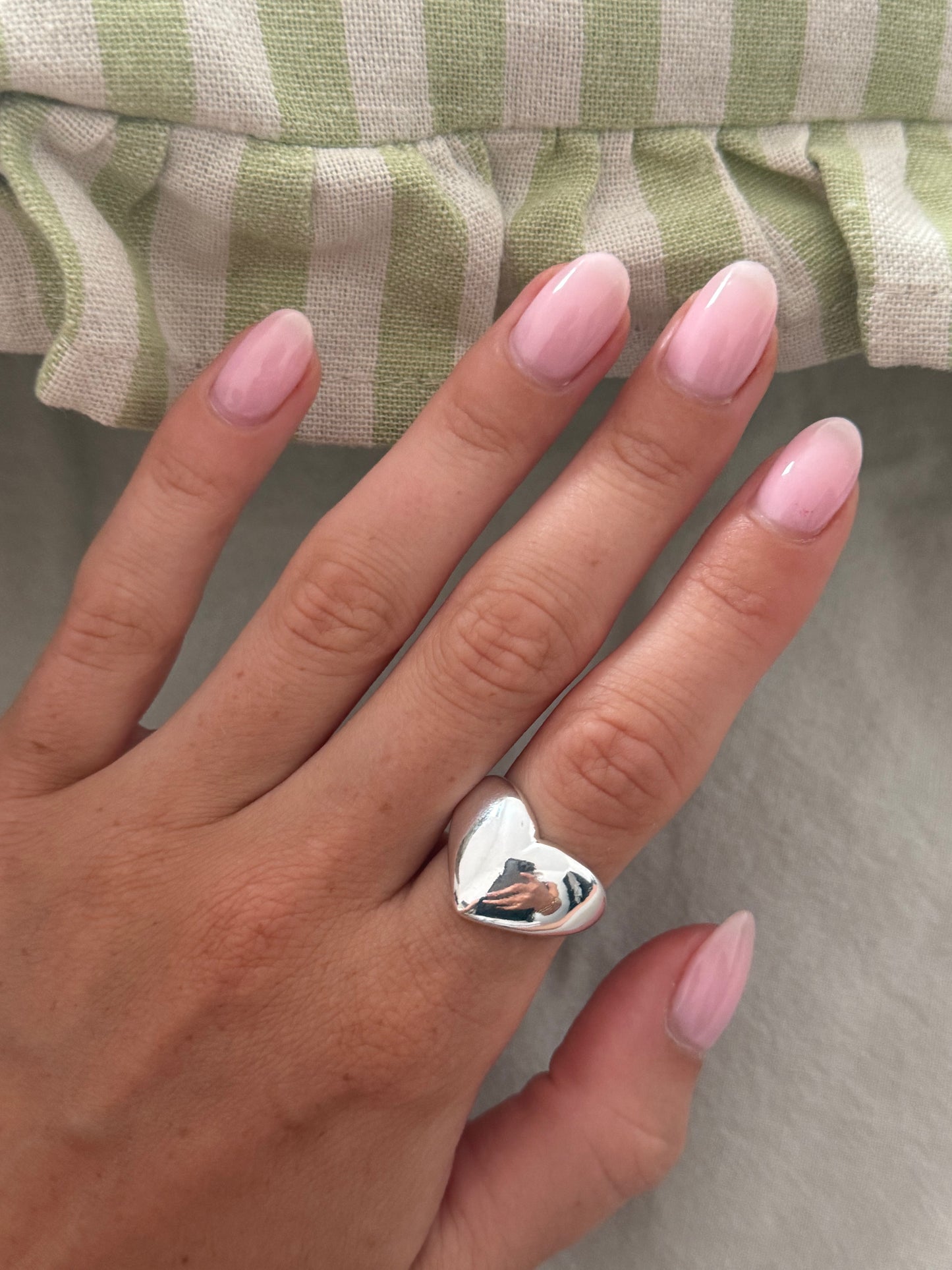 The Signet Heart Ring