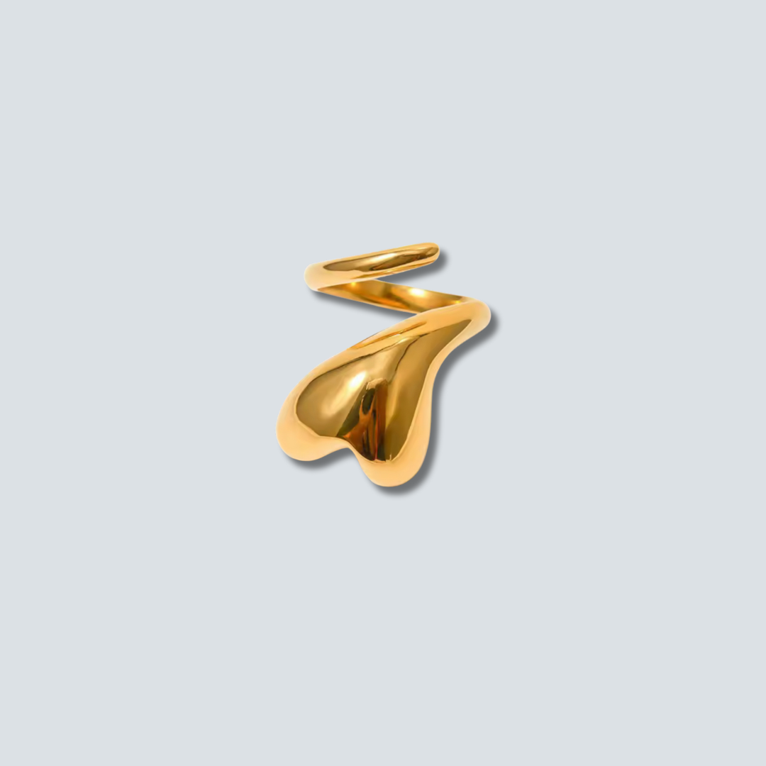 The Spiral Heart Ring