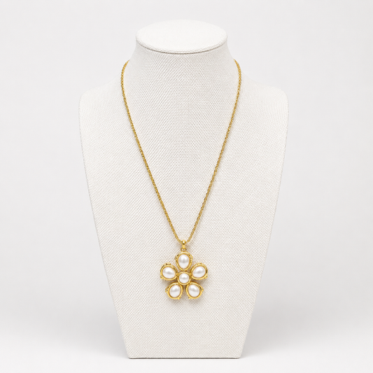 The Bloom Flower Pendant Necklace