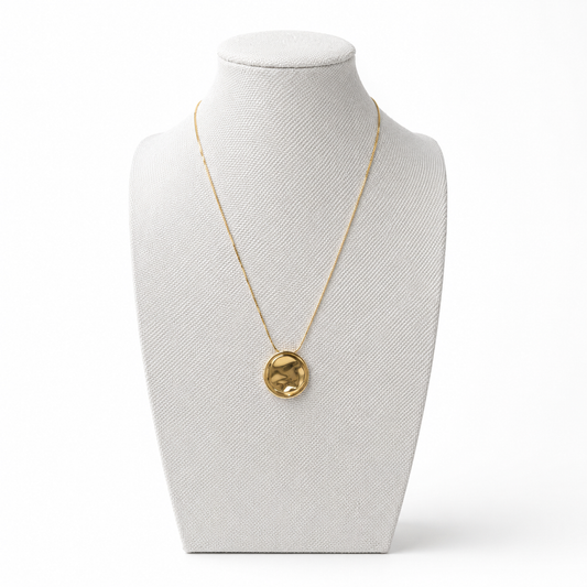 The Solace Circle Pendant Necklace
