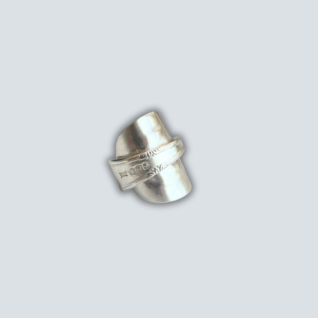 The Patterned Spoon Ring image 0