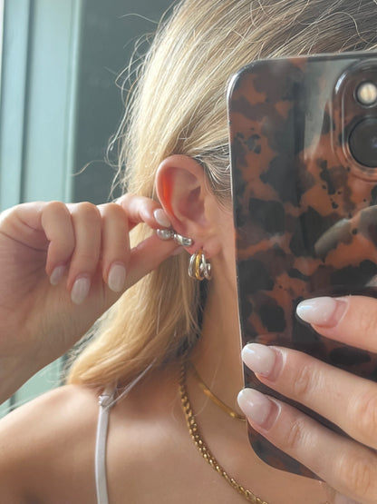 The Two Tone Earrings image 2