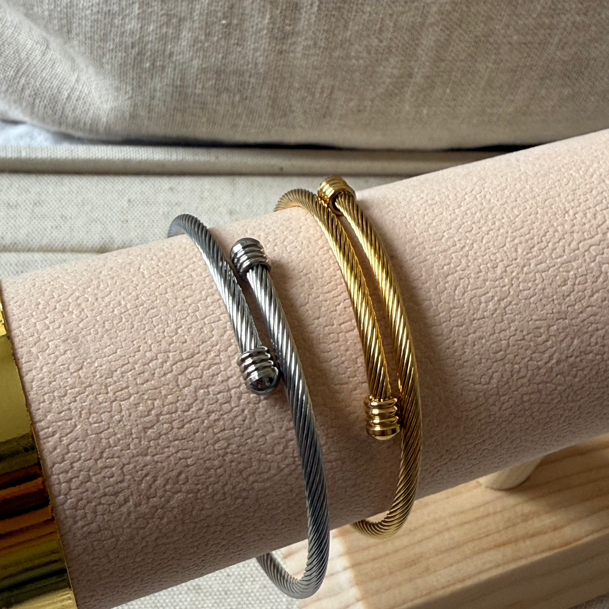 Cable Bangles The Cable Bangle – Remayd Jewellery