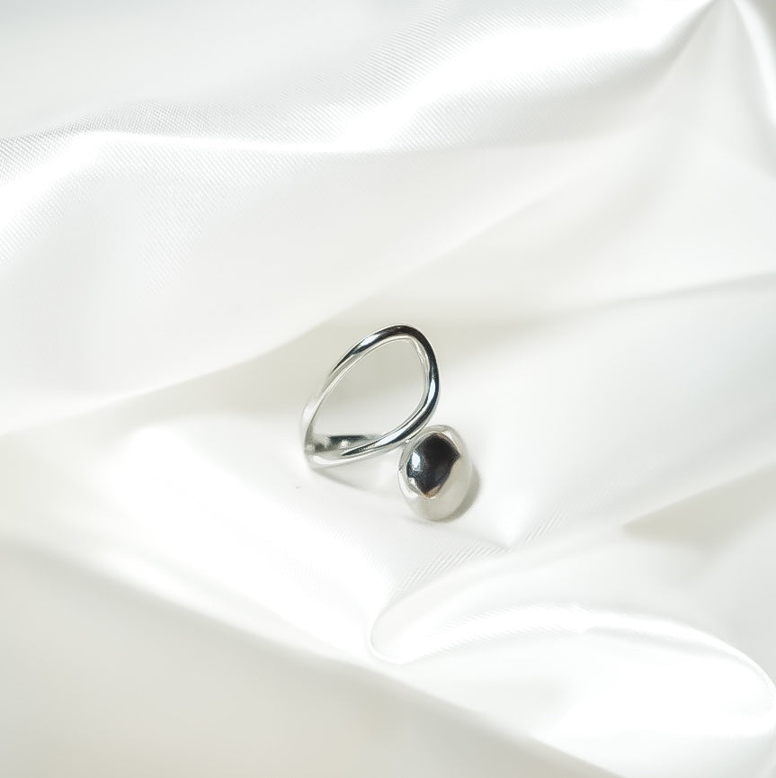 The Aurora Sculptural Open Ring