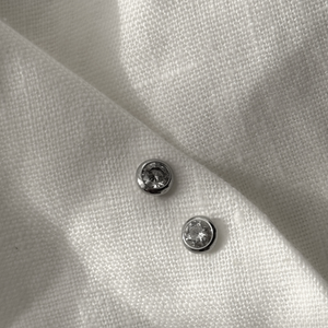 The Circle Stone Studs