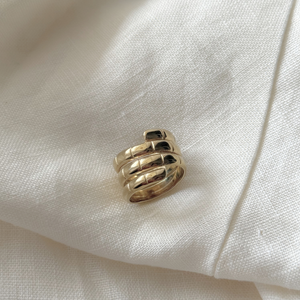 The Coil Triple Band Ring