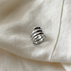 The Coil Triple Band Ring