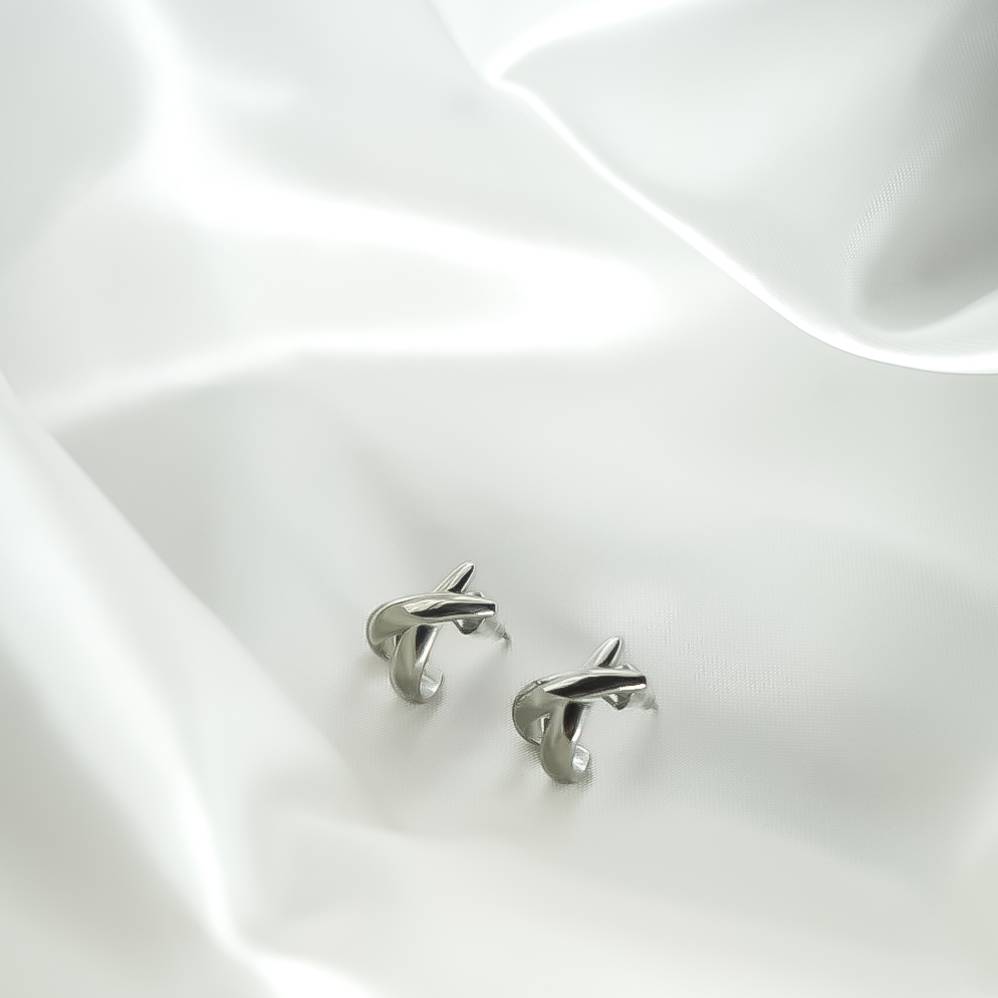 The Cross Bar Earrings