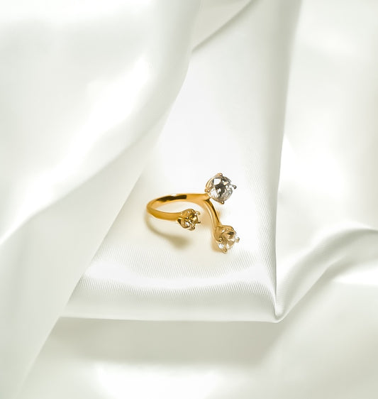 The Sia Open Stone Ring