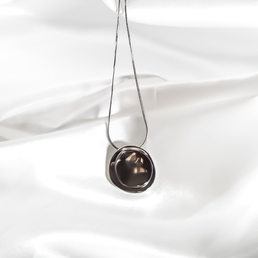 The Solace Circle Pendant Necklace