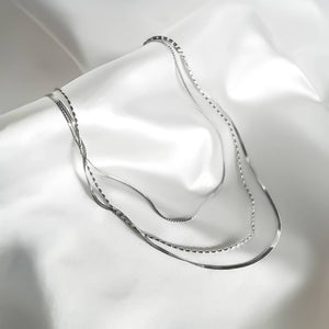 The Tria Triple Layered Necklace