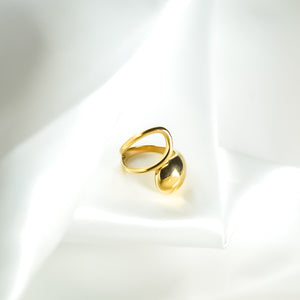 The Aurora Sculptural Open Ring