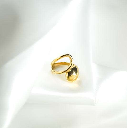 The Aurora Sculptural Open Ring