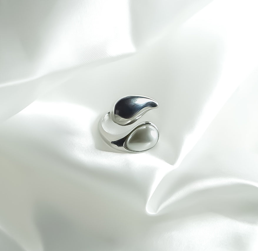 The Opal Pearl Wrap Ring
