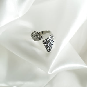 The Sola Hammered Wrap Ring
