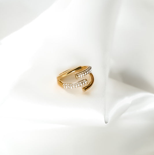 The Zara Double Stone Ring