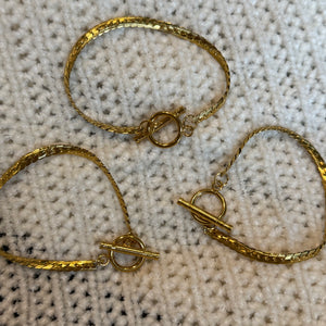 The Stacking Curb Chain Bracelet