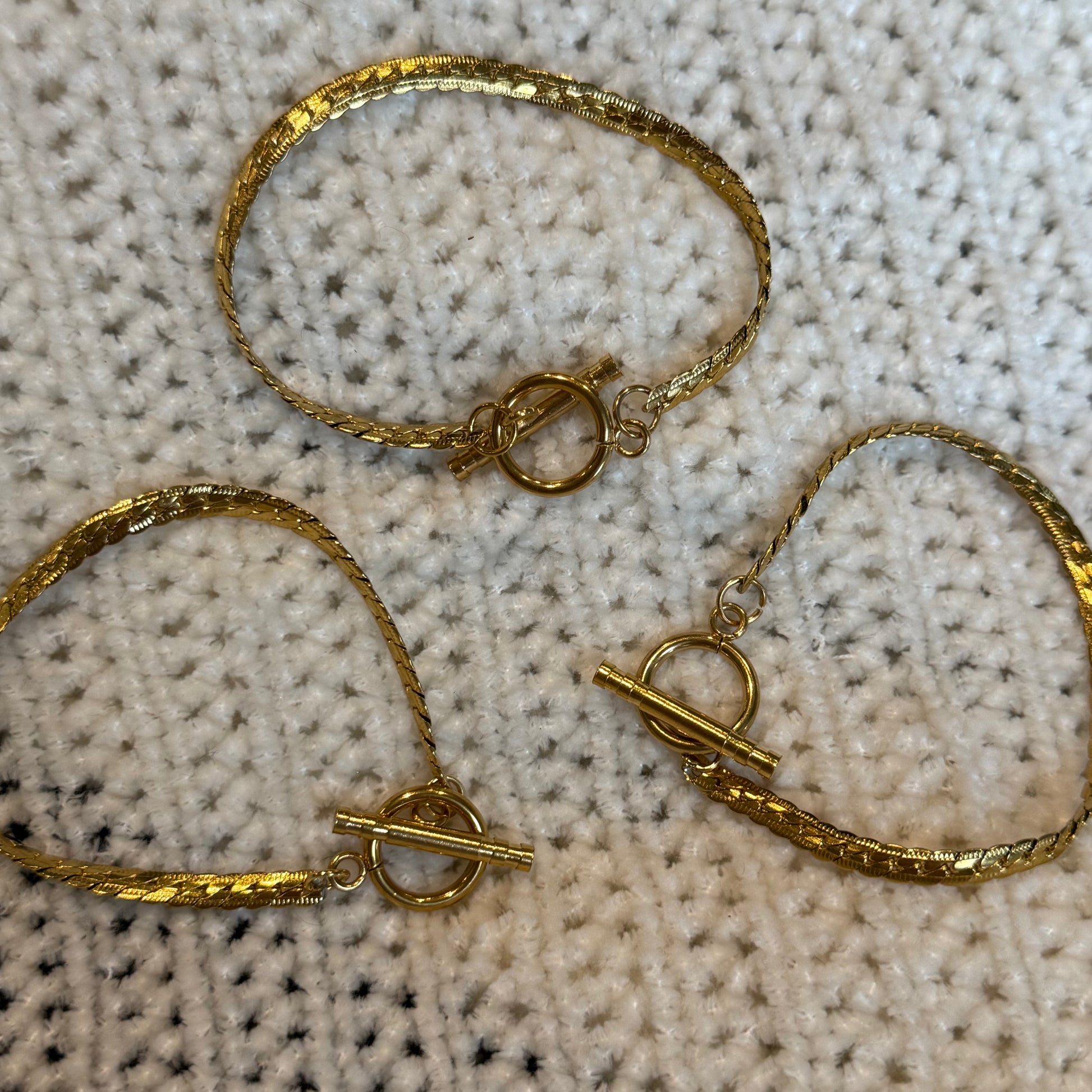 The Stacking Curb Chain Bracelet