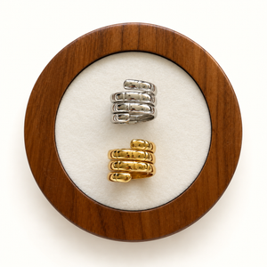 The Coil Triple Band Ring
