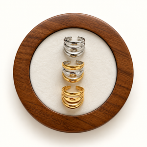 The Roma Triple Band Ring