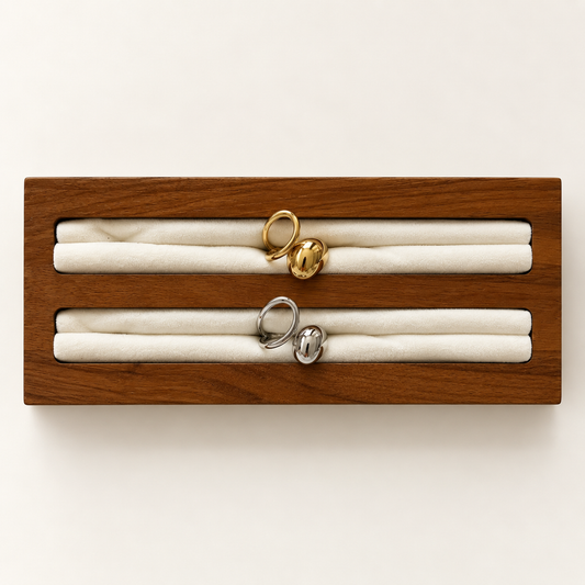 The Aurora Sculptural Open Ring