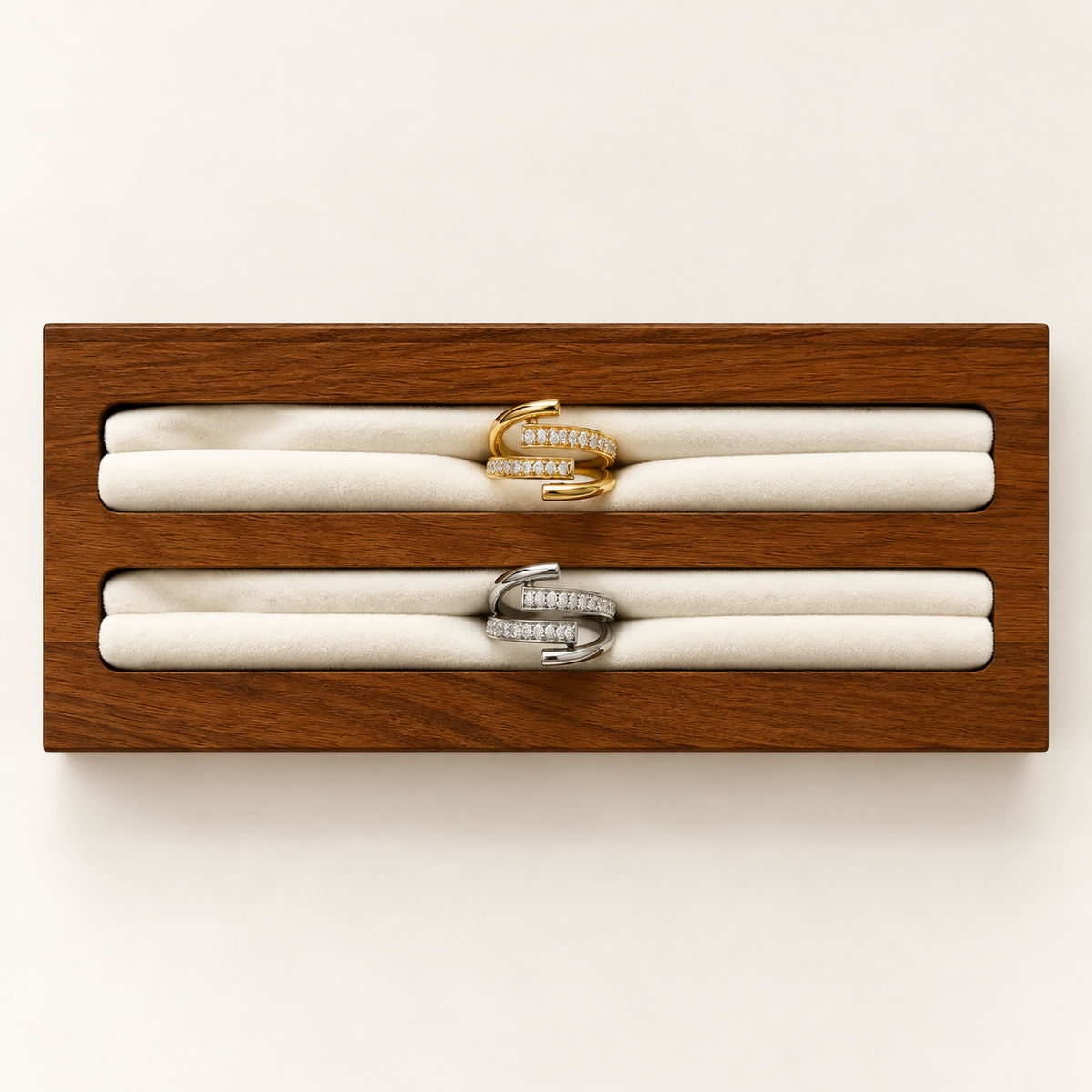The Zara Double Stone Ring