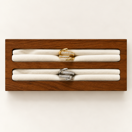 The Zara Double Stone Ring