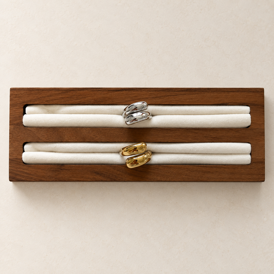 The Luna Tear Drop Wrap Ring