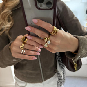 The Selene Dome Ring
