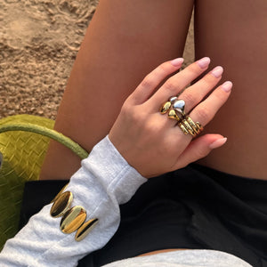 The Coil Triple Band Ring