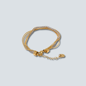 The Tria Layered Tennis Bracelet