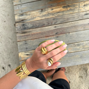 The Opal Pearl Wrap Ring
