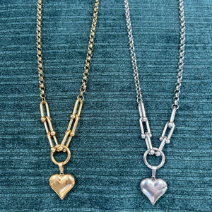 The Heart Link Necklace
