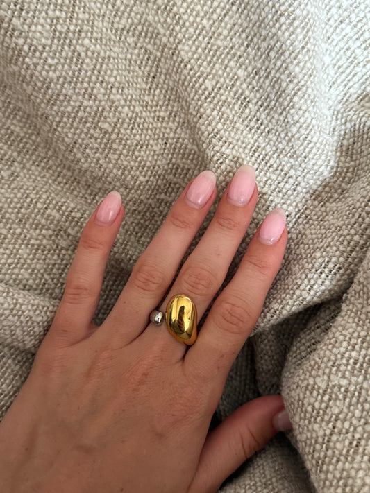 The Mixed Droplet Ring