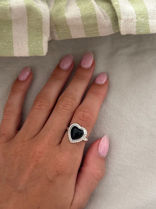 The Black Heart Ring