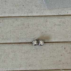 The Circle Stone Studs