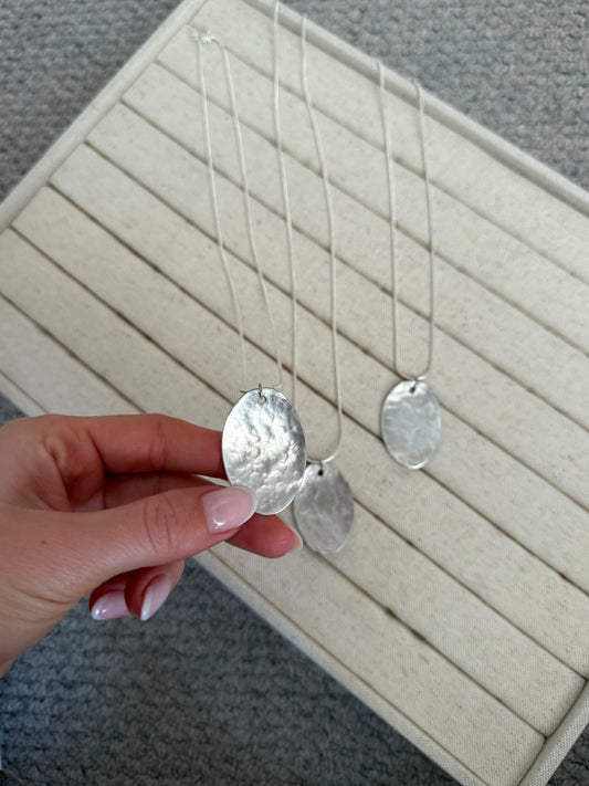 The Hammered Spoon Necklace