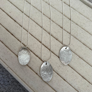 The Hammered Spoon Necklace