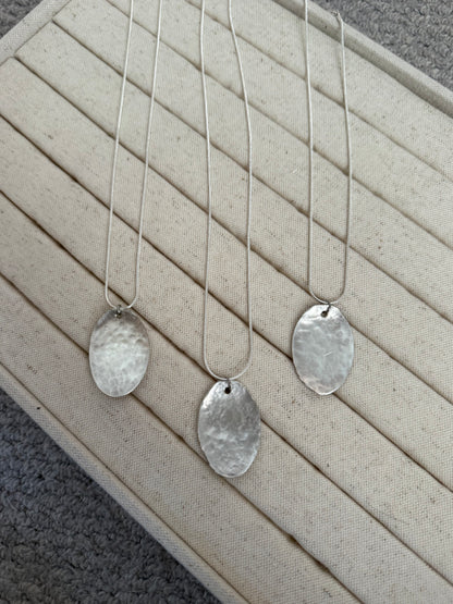 The Hammered Spoon Necklace
