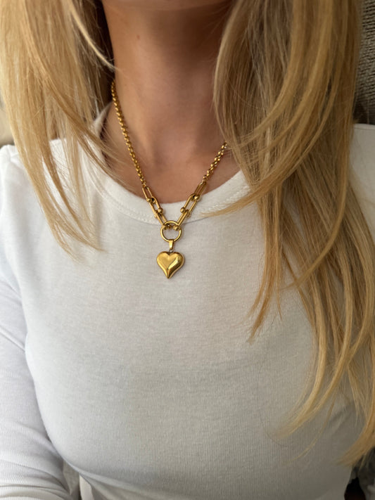 The Heart Link Necklace